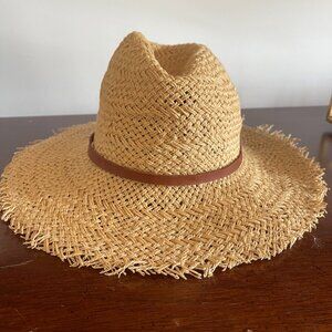 Janessa Leone Straw Hat (Size Small) - image 1